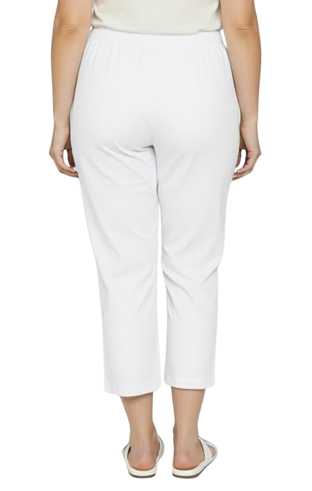 Women's Lightweight Stretch Denim Capri Pants — Comfortable Everyday Fit