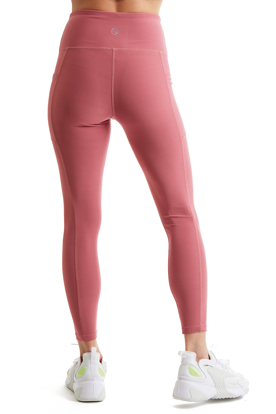 Women's 7/8 Leggings with Side Phone Pockets — Compression Double Knit