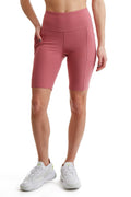 Women's Compression Cycling Shorts — Double Knit with Side Phone Pockets