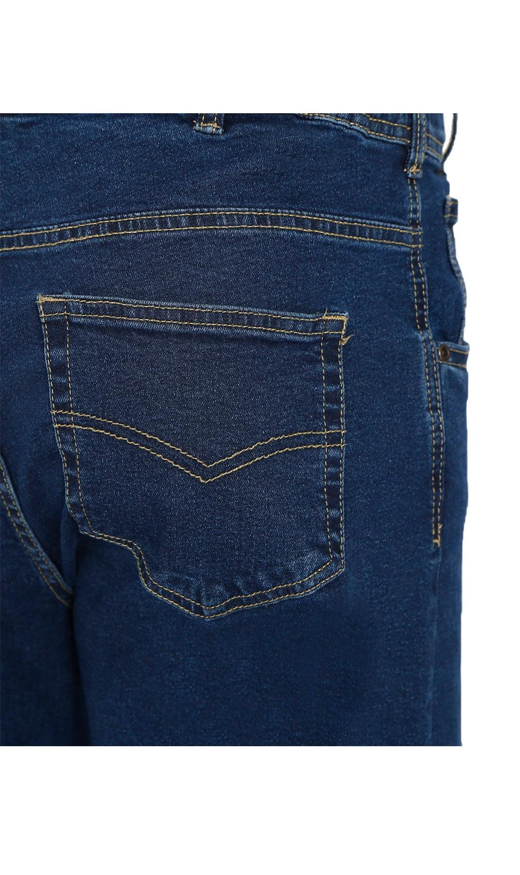 Men's Flex Waist Hidden Stretch Denim Jeans — Pull-On Easy Fit
