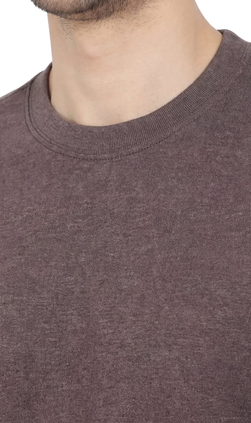 Men's Heavyweight Short Sleeve Crew Neck T-Shirt — Relaxed Fit Solid Color