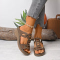 Women's Open Toe Wedge Sandals