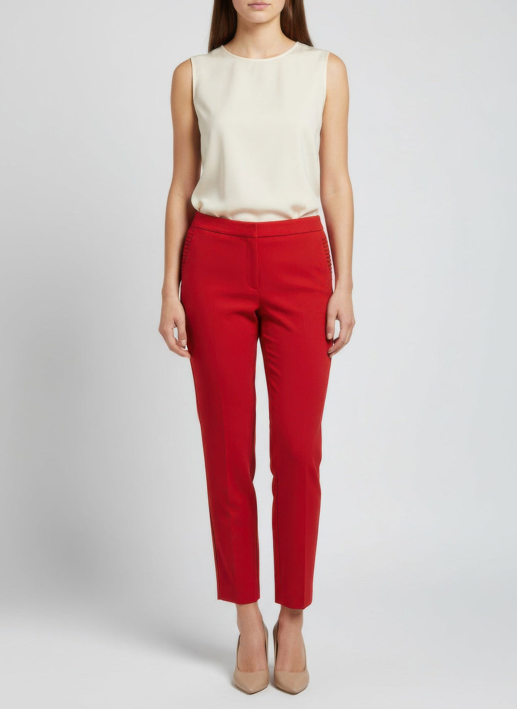Zac & Rachel Solid Ankle Pants