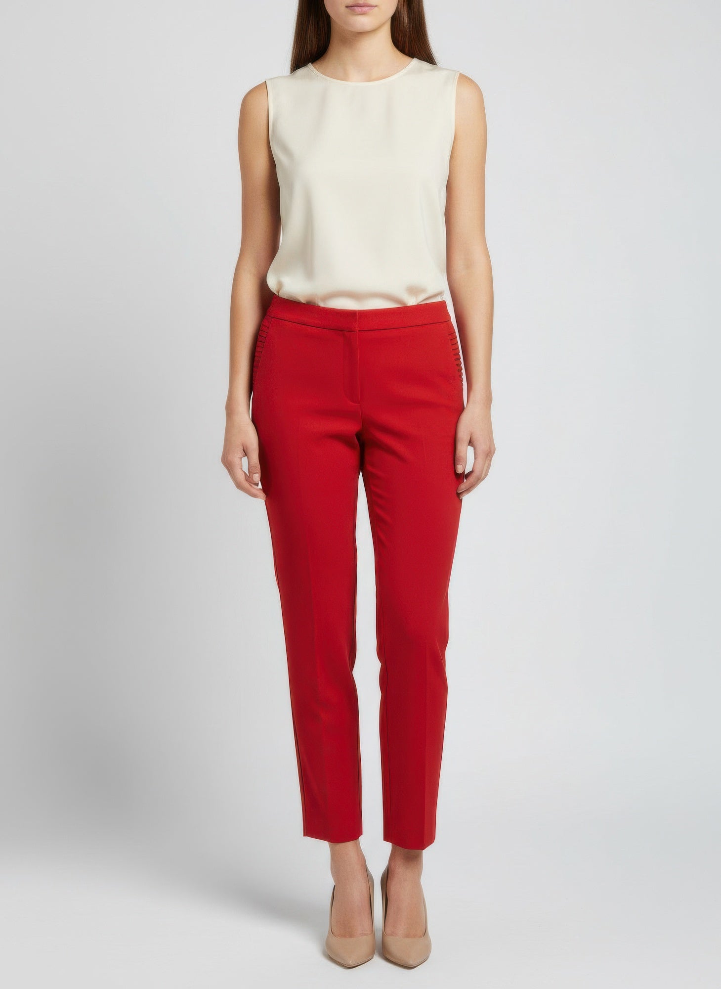 Zac & Rachel Solid Ankle Pants
