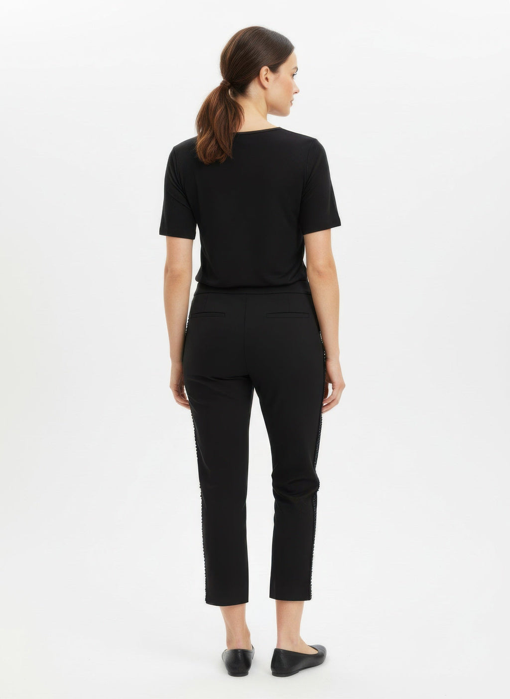 Zac & Rachel Solid Ankle Pants