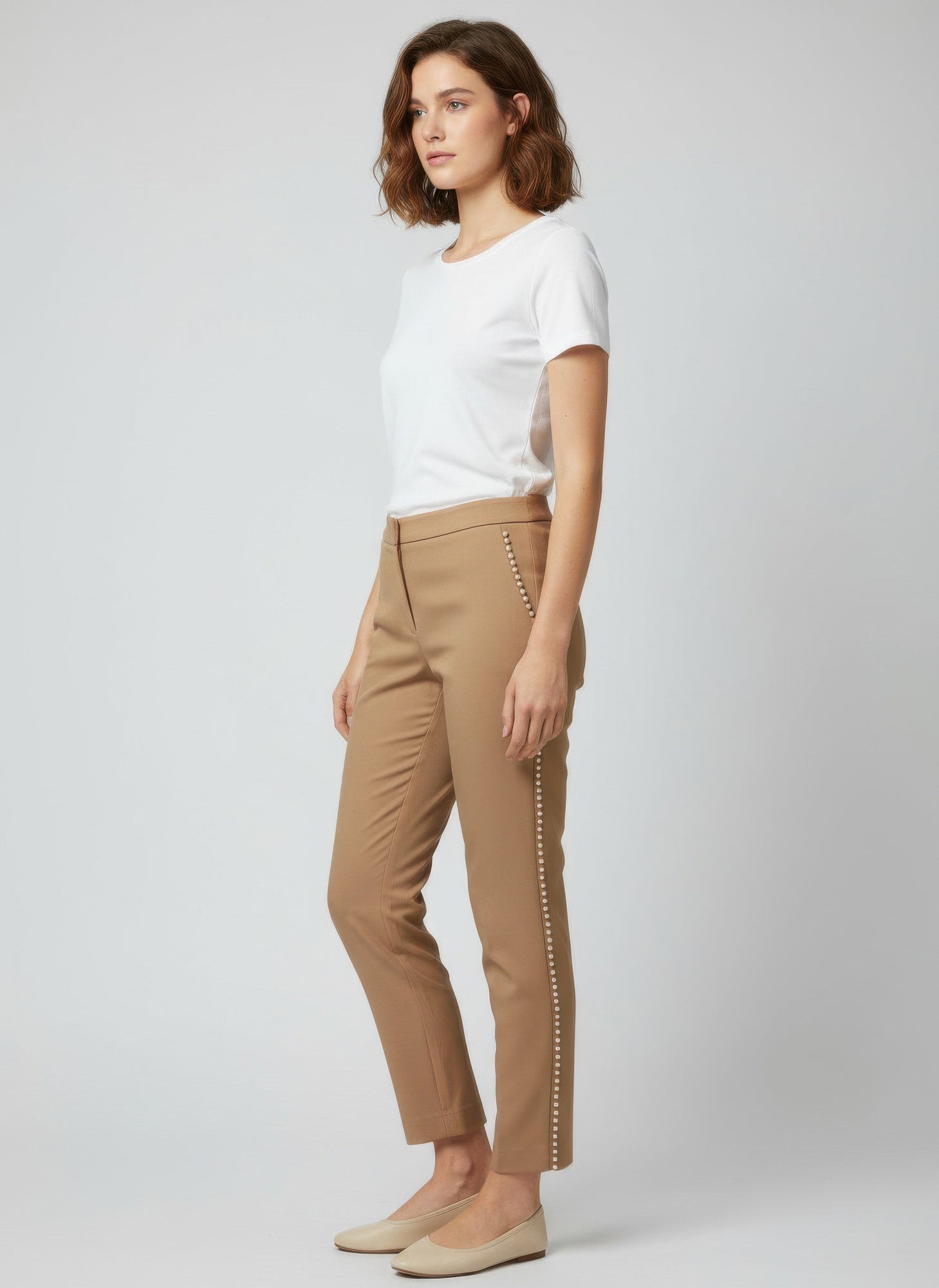 Zac & Rachel Solid Ankle Pants