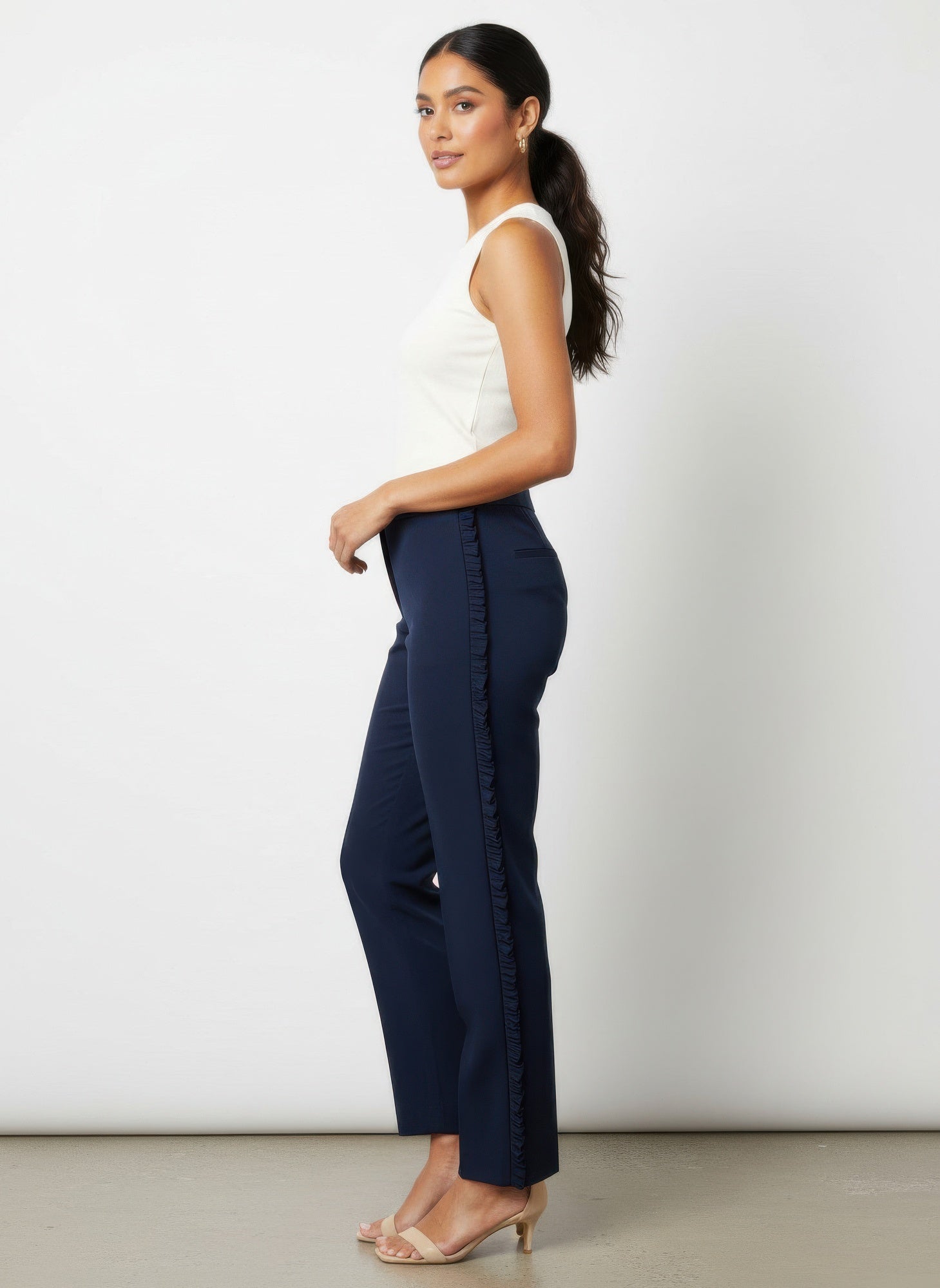 Zac & Rachel Solid Ankle Pants