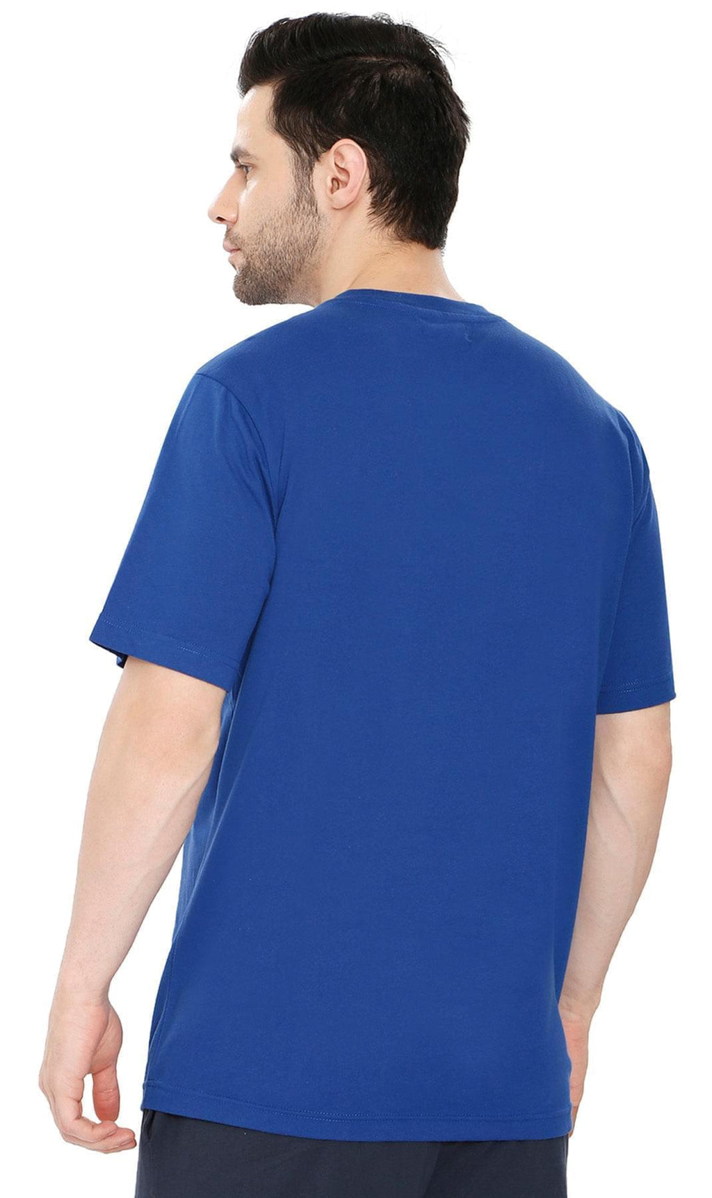 Men's Heavyweight Short Sleeve V-Neck T-Shirt with Chest Pocket