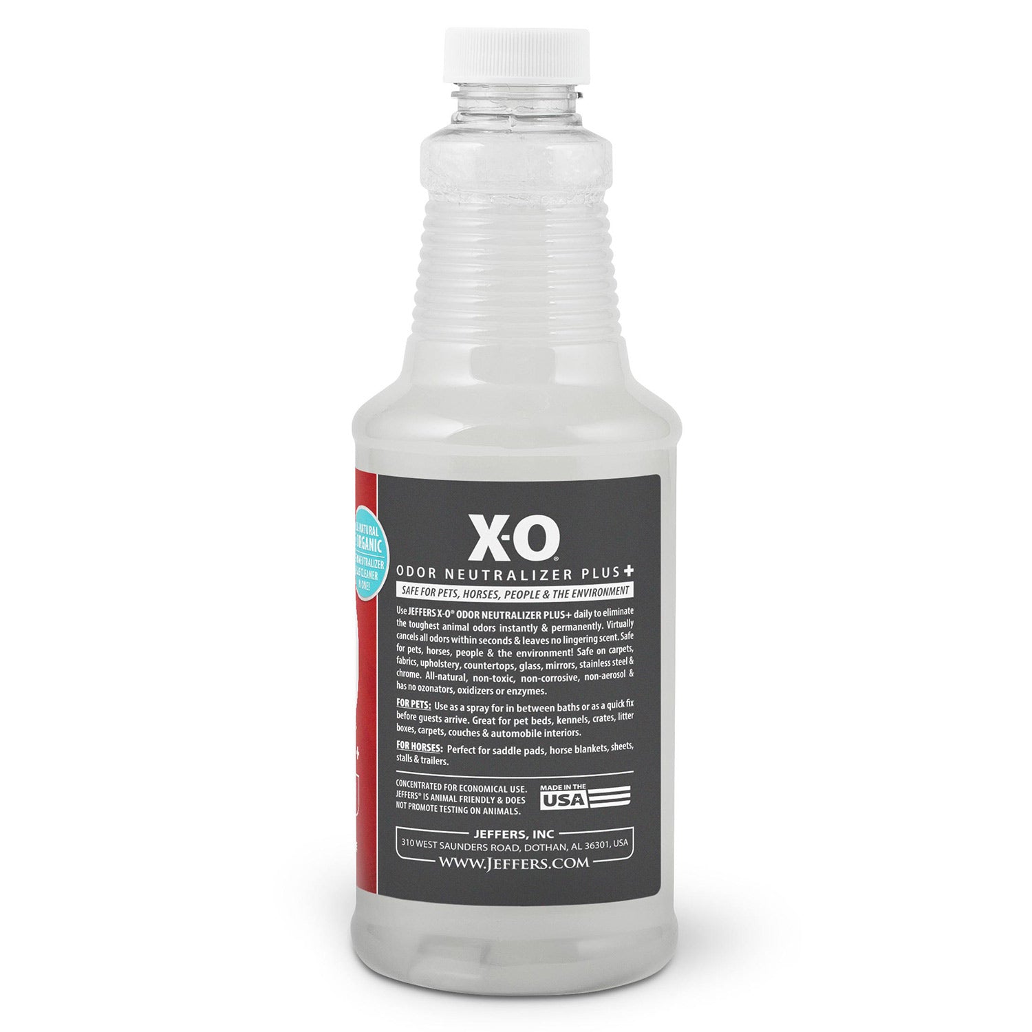 Jeffers X-O Pet Odor Neutralizer Plus + Cleaner Concentrate